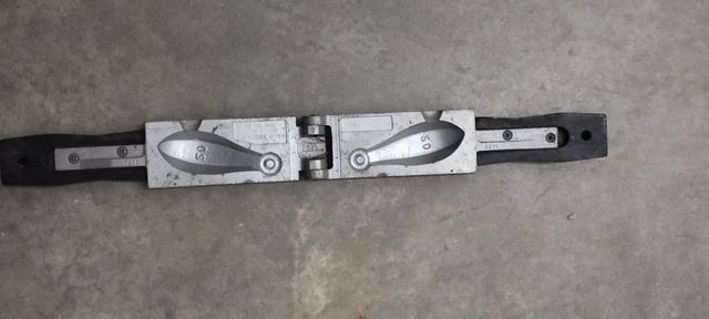 Lote moldes plomos de pesca