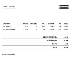 iPhone 6S como nuevo