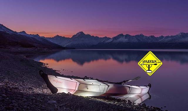 Kayaks plegables en forma de maleta, EEUU