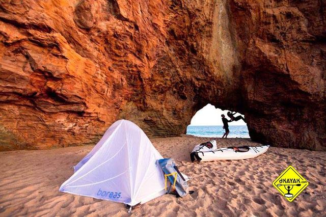 Kayaks plegables en forma de maleta, EEUU