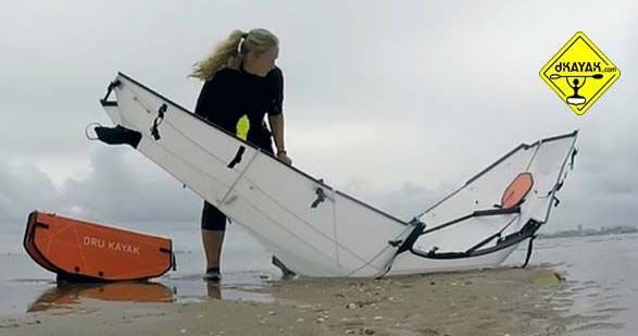 Kayaks plegables en forma de maleta, EEUU