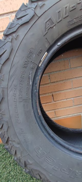 4 Neumaticos all terrain