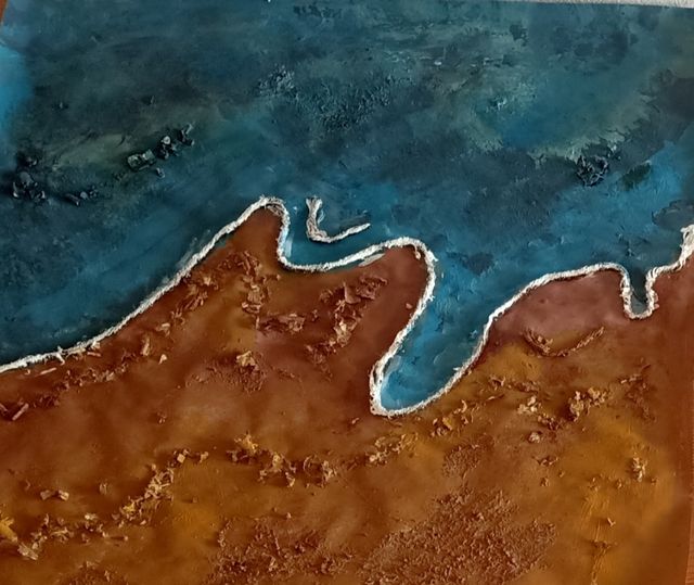 Foglio Acrylic Textures. Opera originale 🌊