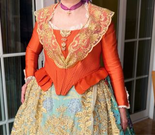 Corpiño fallera adulta