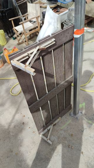 Mesa de Madera Plegable de Pared