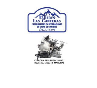 CAJA DE CAMBIOS CITROEN BERLINGO 2.0 HDI BE3