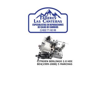 CAJA DE CAMBIOS CITROEN BERLINGO 2.0 HDI BE4