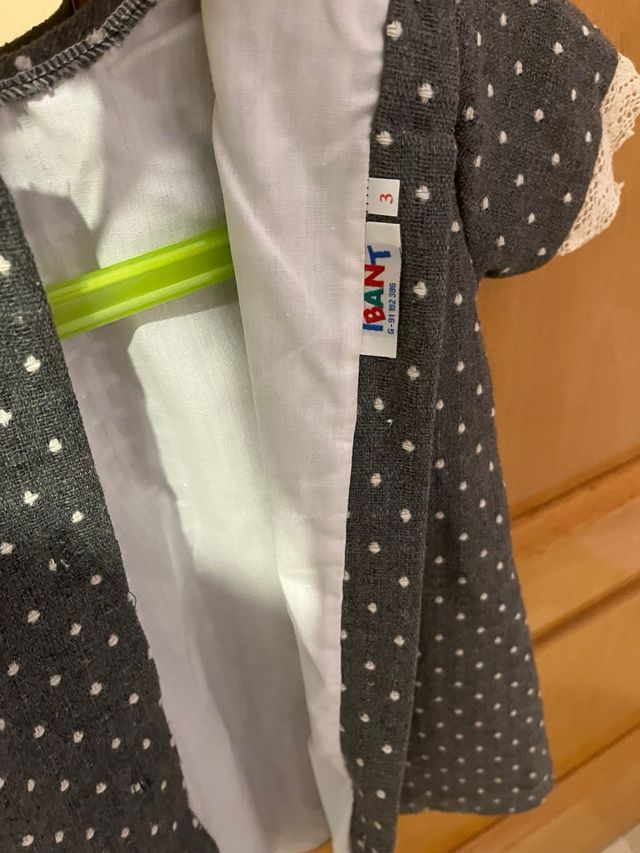 Vestido niña arreglado