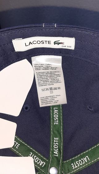  GORRA LACOSTE UNISEX 
