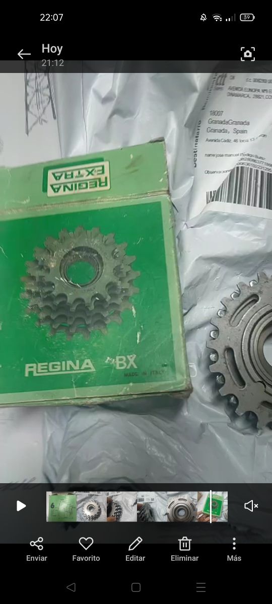 Piñonera Regina BX 6v antigua