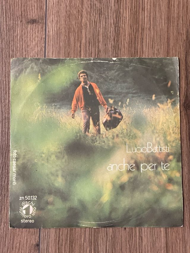 Vinile Lucio Battisti vintage