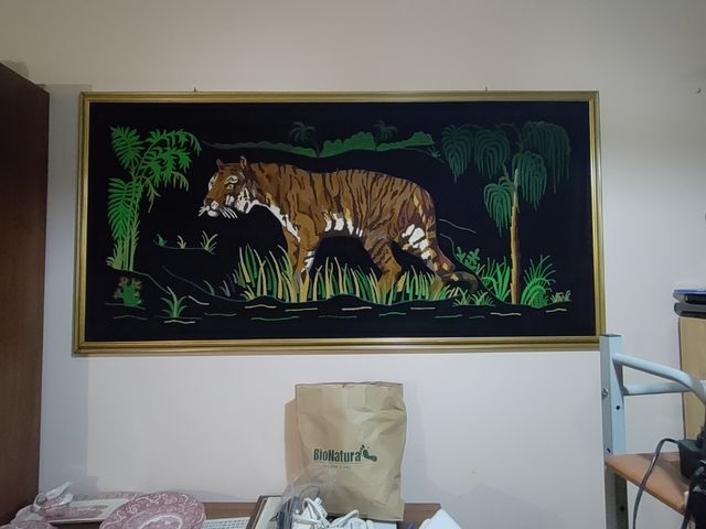 quadro soggetto tigre