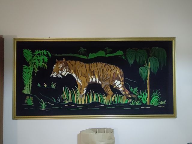 quadro soggetto tigre