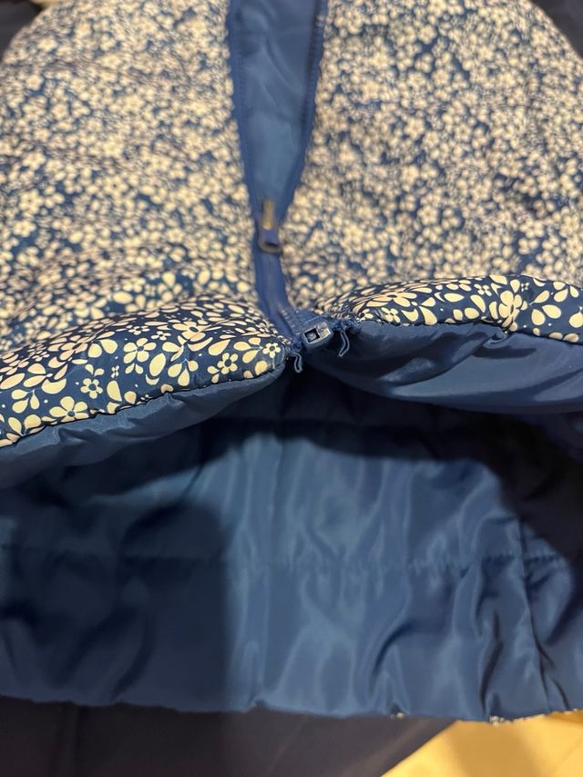 Abrigo reversible niña