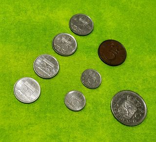 8 MONEDAS FLORINES HOLANDA