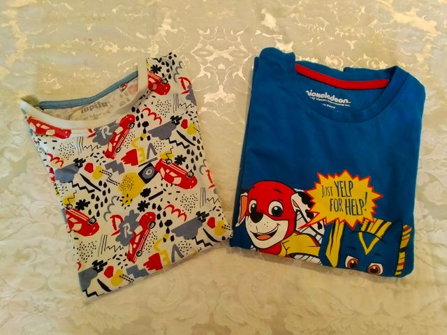 2 t-shirt bambino 5 anni