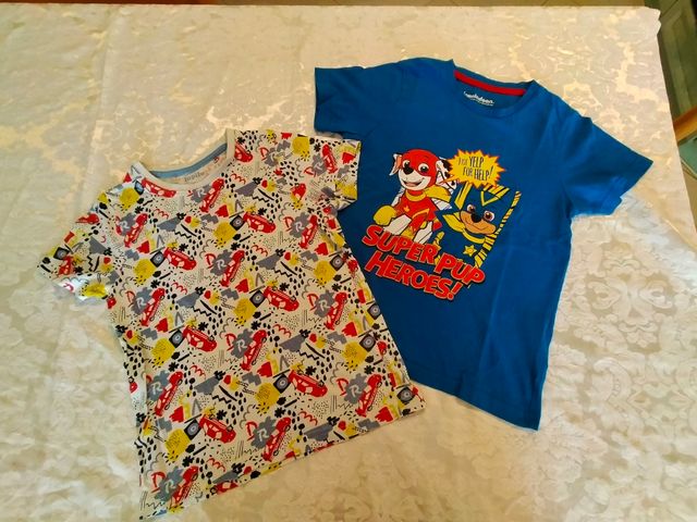 2 t-shirt bambino 5 anni