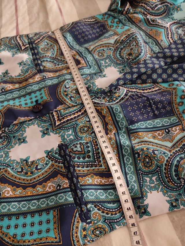 Blazer estampada mujer