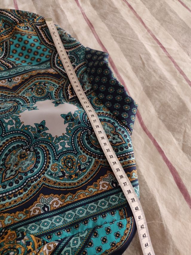 Blazer estampada mujer