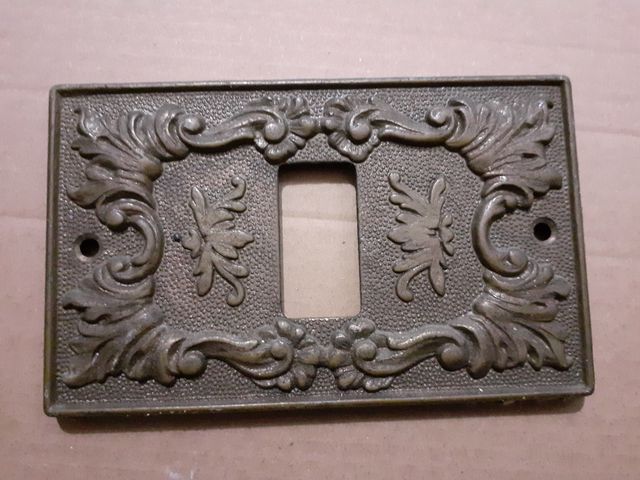 Placche ottone vintage