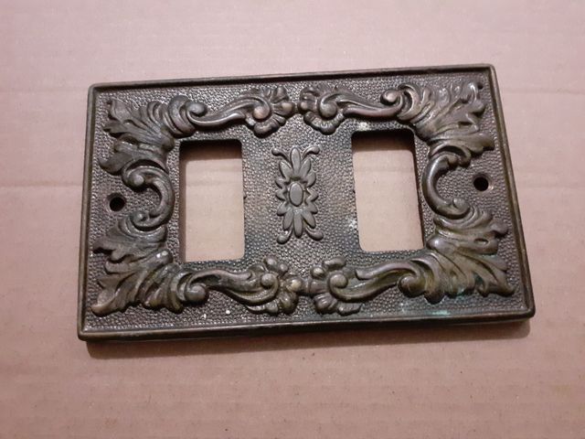 Placche ottone vintage