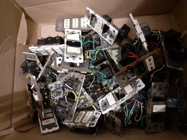 Placche ottone vintage