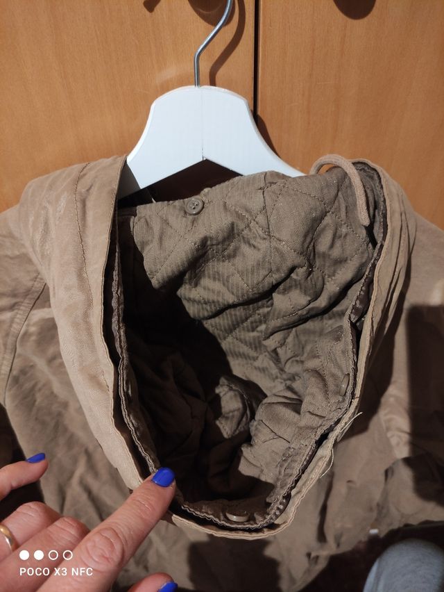 Parka con capucha mujer