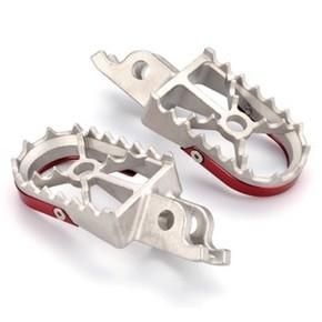 Estriberas Off Road Gris y Rojo  HONDA