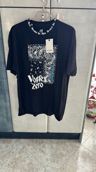Camiseta negra nueva Pull and Bear L