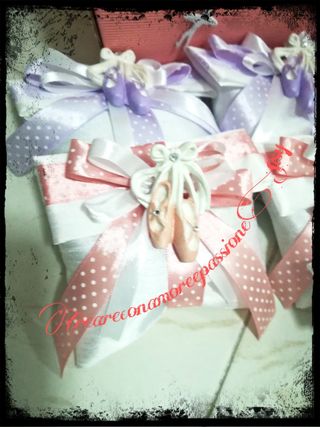 bomboniere con ballerina o scarpette