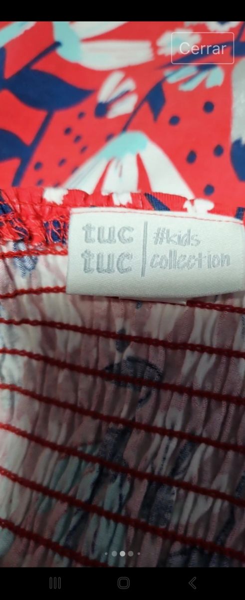 Original vestido niña de 10 años de Tuc Tuc