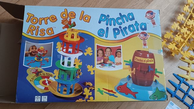 Juegos Torre de la risa + Pincha Pirata