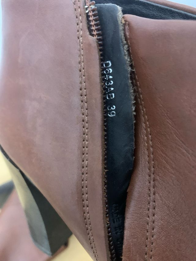 Botines de piel Geox talla 39