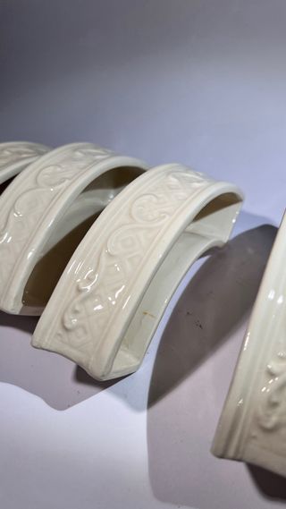 Set centrotavola in ceramica ricurvi, Antonio Zen