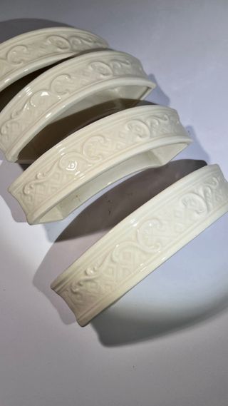 Set centrotavola in ceramica ricurvi, Antonio Zen