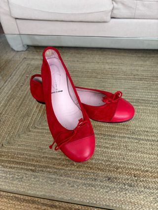 Bailarinas de piel hechas en España