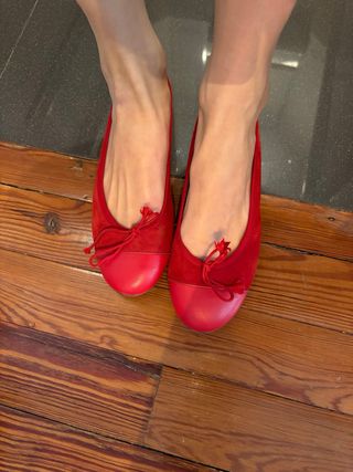 Bailarinas de piel hechas en España