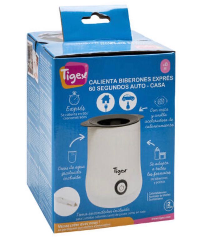 Calienta biberones tigex