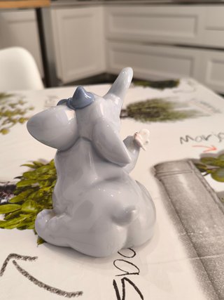 Nao by Lladrò Elefante Azzurro-Non dirlo a nessuno
