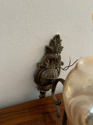 Lampadari vintage da parete