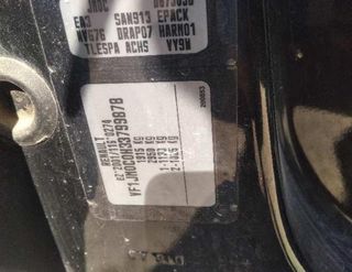 Renault 170736 compresor aire acondicionado scenic