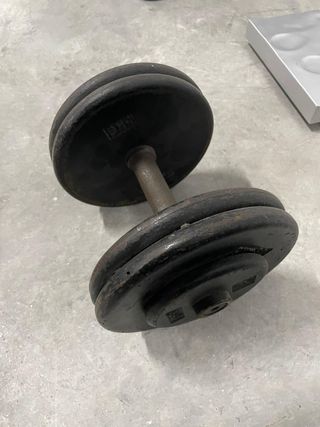 Una mancuerna 22 kg