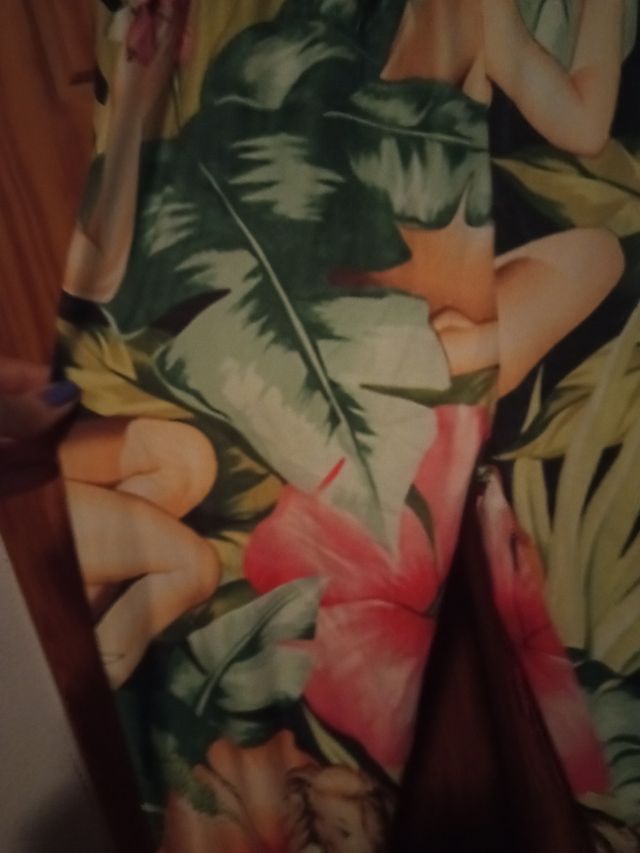 Leggins estampado estilo"Hula-Hawaii"