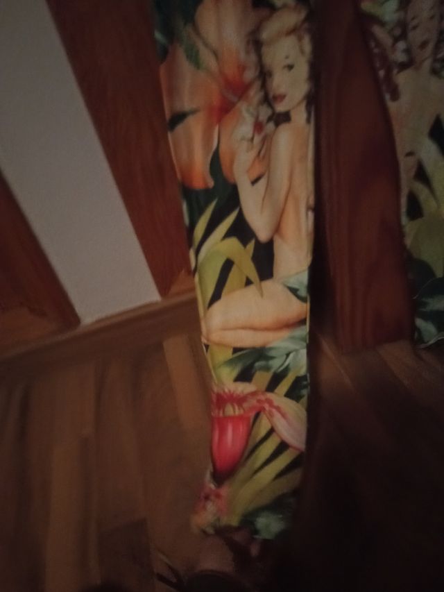 Leggins estampado estilo"Hula-Hawaii"