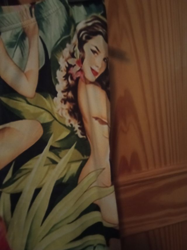 Leggins estampado estilo"Hula-Hawaii"