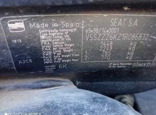 Faro derecho seat 316880 ibiza (6k1) signo