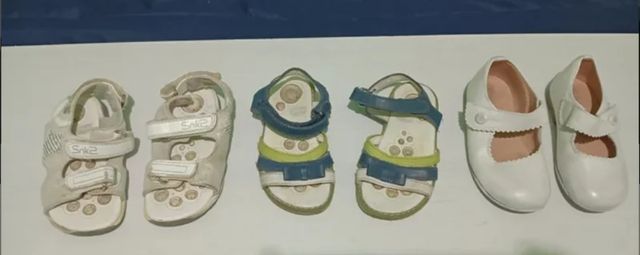 Lote calzado niña número 24