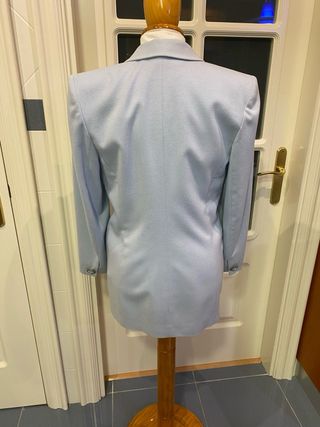 Americana Simorra azul celeste