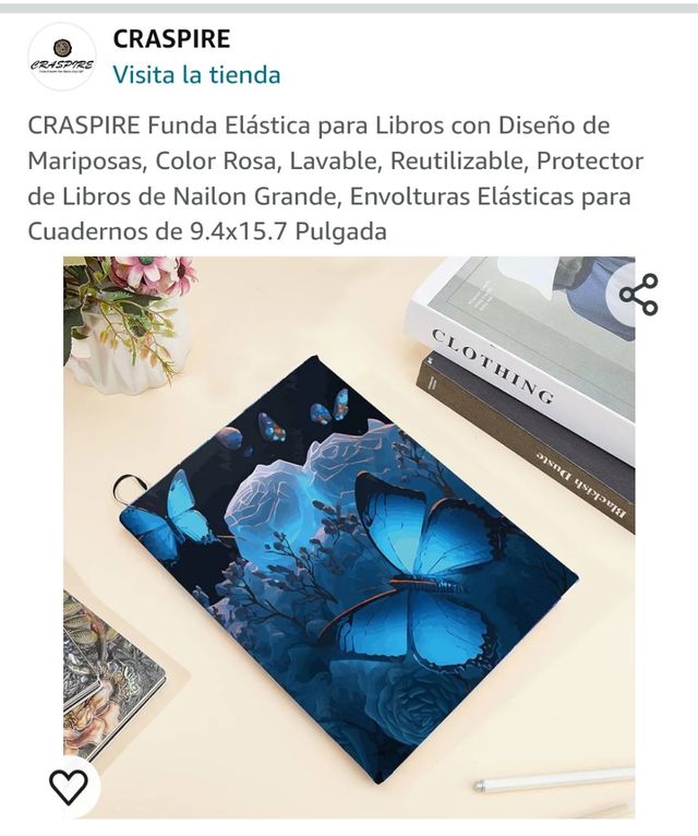 Funda para libros