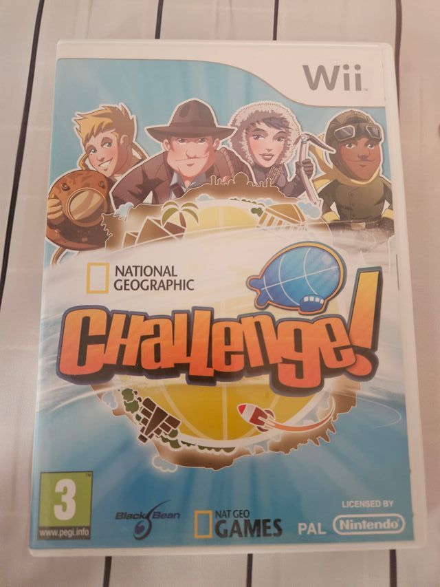 Juegos Challenge! Wii y Pictionary Wii